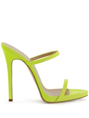 Giuseppe Zanotti sandales Darsey 120 mm - Jaune