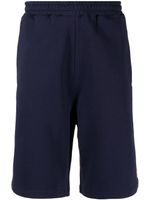 Kenzo short à patch logo - Bleu