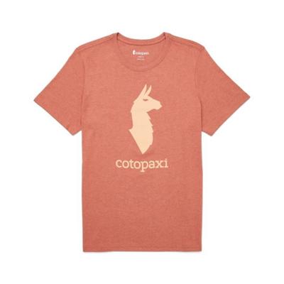 Cotopaxi Llama T T-shirt Heren Faded Brick L