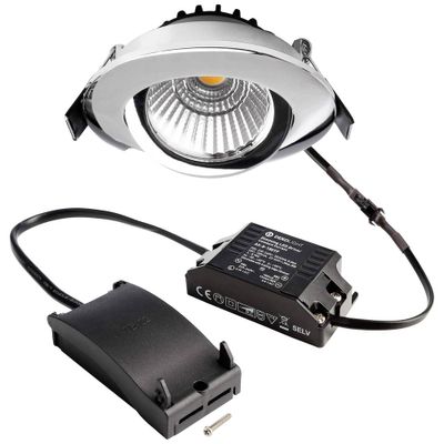 Deko Light 565374 Dione LED-inbouwlamp Energielabel: E (A - G) LED LED vast ingebouwd 8.50 W Chroom Deko Light 565374 Dione LED-inbouwlamp Energielabel: E (A - G) LED LED vast ingebouwd 8.50 W Chroom