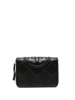 Tory Burch portefeuille Fleming Soft à design pliant - Noir - thumbnail