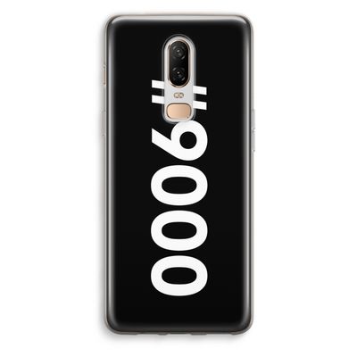 #9000: OnePlus 6 Transparant Hoesje