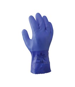 Showa 650 PVC Werkhandschoenen - Blauw