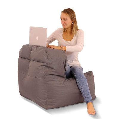 Zitzak Sofa Anthracite - Weerbestendig - Zwart - Puffi