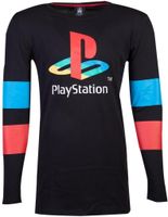 Playstation - Logo & Arms Striped Longsleeve T-shirt - thumbnail