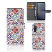 Sony Xperia 10 V | Bookcase | Tiles Color