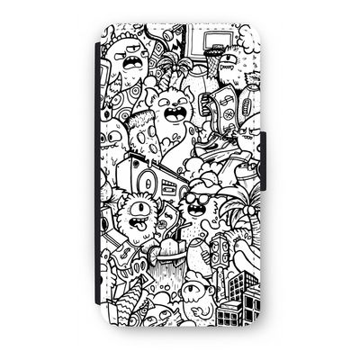 Vexx City #2: iPhone XS Flip Hoesje