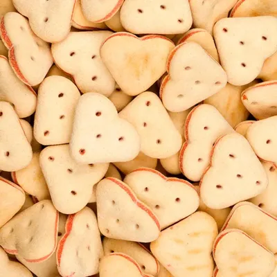 Voskes mergkoekjes hartjes 750g