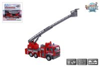 Die cast brandweer ladderwagen - thumbnail