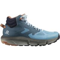 Salomon Predict Hike Mid Gore-Tex Dames Hoge Wandelschoen Mallard Blue/Delphinium Blue/Mocha Mousse 8 Salomon Predict Hike Mid Gore-Tex Dames Hoge Wandelschoen Mallard Blue/Delphinium Blue/Mocha Mousse 8