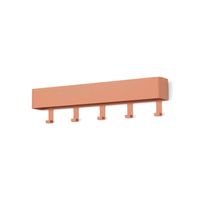 Kapstok Raaf Terracotta 5-haaks