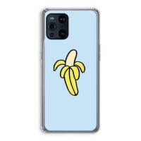 Banana: Oppo Find X3 Pro Transparant Hoesje