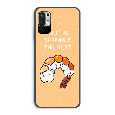 You're Shrimply The Best: Xiaomi Redmi Note 10 5G Transparant Hoesje