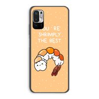 You're Shrimply The Best: Xiaomi Redmi Note 10 5G Transparant Hoesje