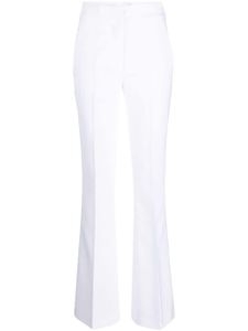 Genny pantalon de tailleur à coupe évasée - Blanc