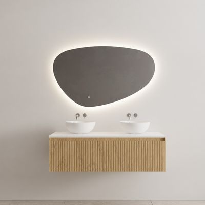 Onderkast Gliss Design Timotheus 120 CM Incl. Topplaat Castle Brown
