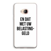 Belastinggeld: HTC U Play Transparant Hoesje Belastinggeld: HTC U Play Transparant Hoesje