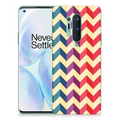 OnePlus 8 Pro | TPU bumper | Zigzag Multi Color OnePlus 8 Pro | TPU bumper | Zigzag Multi Color
