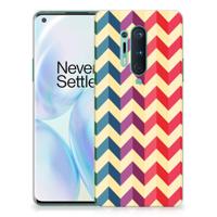 OnePlus 8 Pro | TPU bumper | Zigzag Multi Color