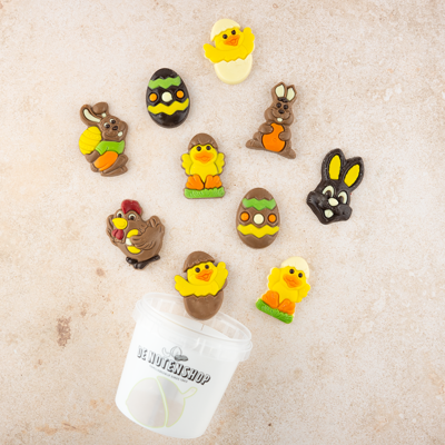 Chocolade figuurtjes Pasen (150 gram)