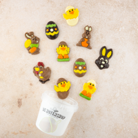 Chocolade figuurtjes Pasen (150 gram)