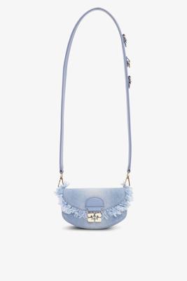 Ganni crossbody Apo-G blauw