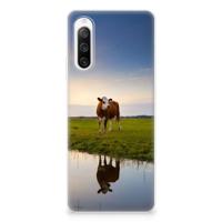 Sony Xperia 10 IV | TPU Hoesje | Koe