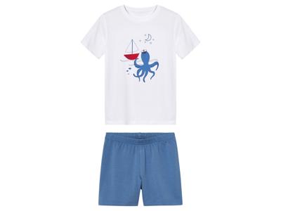 lupilu Kinder pyjama (Wit/ blauw, 110/116)