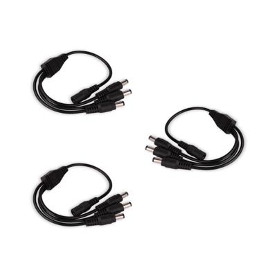 3x Adapter kabelsplitter 4 kabels