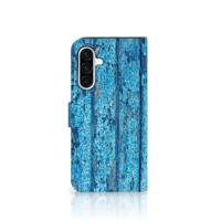 Samsung Galaxy A36 | Book Style Case | Wood Blue