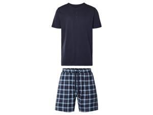 LIVERGY Heren pyjama (XL (56/58), Marineblauw)