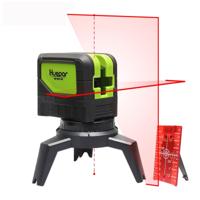 9211R 1V1H 10mW 2 lijn 2 Dot rode Beam Laser-niveau die betrekking hebben op muren en vloeren (rood)