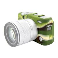 PULUZ zachte siliconen beschermhoes voor FUJIFILM X-a3/X-A10 (camouflage)