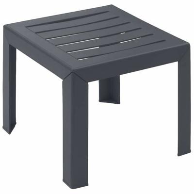 Bijzettafel Grosfillex Antraciet Hars Plastic 40 x 40 x 35 cm