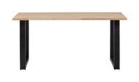 WOOOD Eettafel 'Tablo' met U-poot, 180 x 90cm
