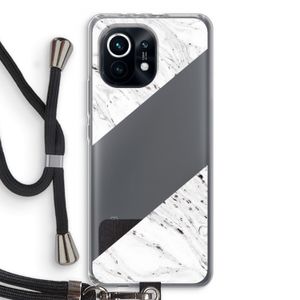 Biggest stripe: Xiaomi Mi 11 Transparant Hoesje met koord