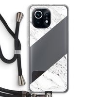 Biggest stripe: Xiaomi Mi 11 Transparant Hoesje met koord