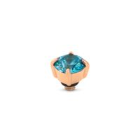 Melano Twisted Glint Steentje Aqua Blue | Rosé