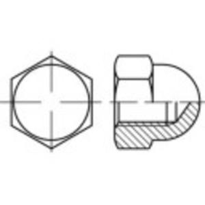 TOOLCRAFT TO-9985194 Zeskant dopmoeren M24 DIN 1587 Messing 10 stuk(s)