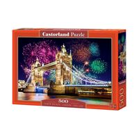 Castorland legpuzzel Tower Bridge, England 500 stukjes - thumbnail
