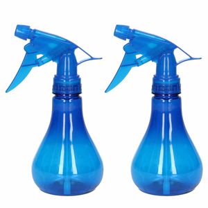 2x Waterverstuivers/plantenspuiten blauw 250 ml