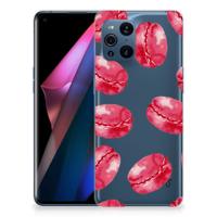 OPPO Find X3 | X3 Pro | Siliconen Case | Pink Macarons