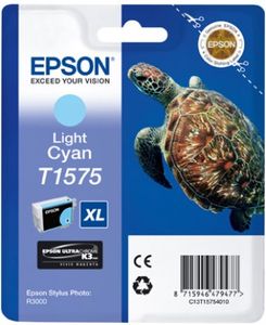 Epson T1575 licht cyaan