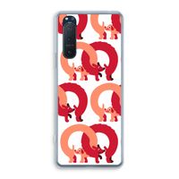 Dogs: Sony Xperia 5 II Transparant Hoesje Dogs: Sony Xperia 5 II Transparant Hoesje