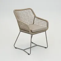 Vita Emilia eetstoel bruin