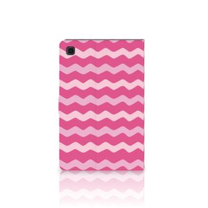 Samsung Galaxy Tab A7 (2020) Tablet Hoes Waves Pink