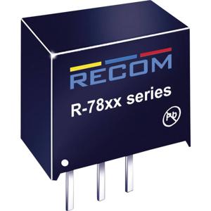 RECOM R-783.3-1.0 DC/DC-converter, print 3.3 V/DC 1 A 3.3 W Aantal uitgangen: 1 x Inhoud 1 stuk(s)