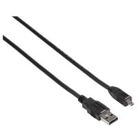 Hama USB 2.0 Cable, 1.8m USB-kabel 1,8 m USB A Zwart - thumbnail