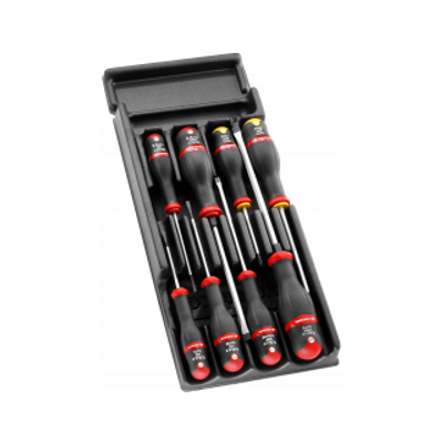 Facom MOD.AT1 module met 8 PROTWIST schroevendraaiers - MOD.AT1