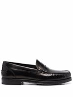 Tod's mocassins à bout en amande - Noir